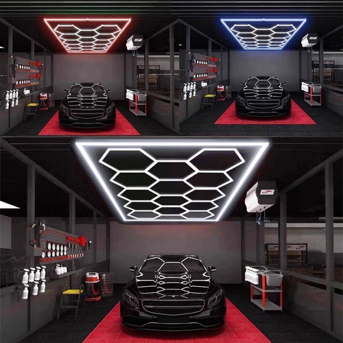 14x led hexagon - 14x, lampe