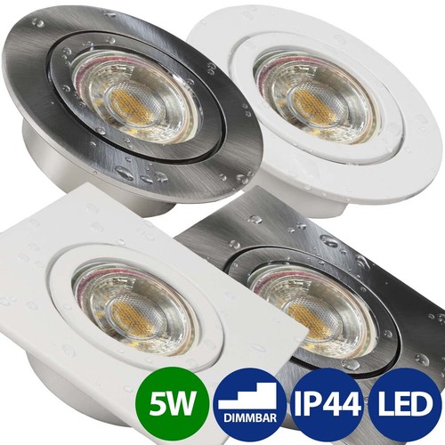Led bad einbaustrahler einbau - einbaustrahler,