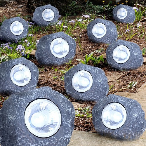10er set led solar leuchten - set,