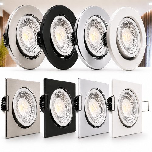 Led einbaustrahler gu10 - led,