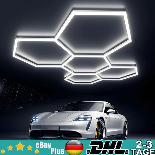 Led hexagon lampe - 5x,