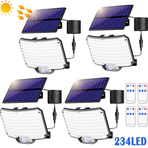 4stk solarlampen außen - solarlampen,