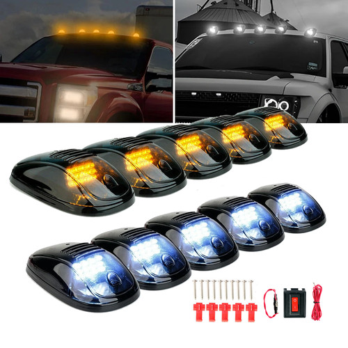 Gelb weiß auto led - /weiß,