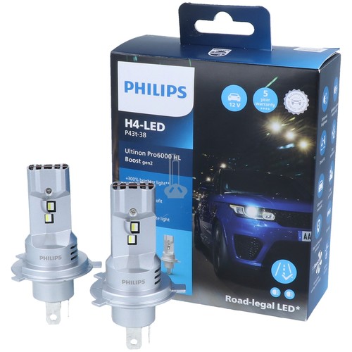 Philips led ultinon pro6000 - philips, h4