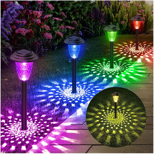 4er solarlampen led außen - 4er,